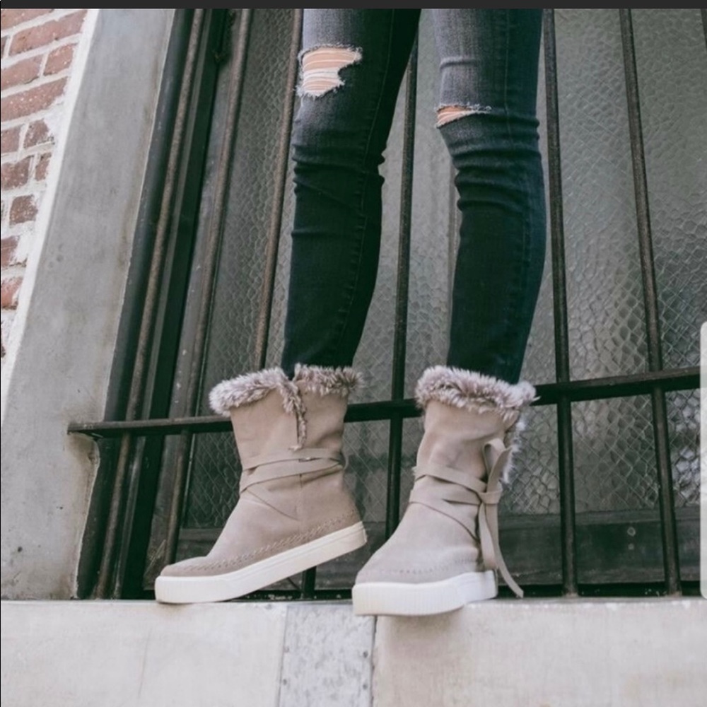 TOMS | faux fur boots